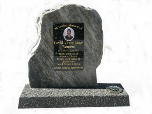 Hokitika Alpine Rock with Granite Plaque